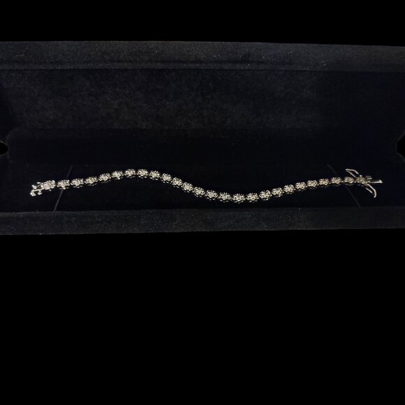 Diamond 4mm Tennis Bracelet - Picture 3 of 5